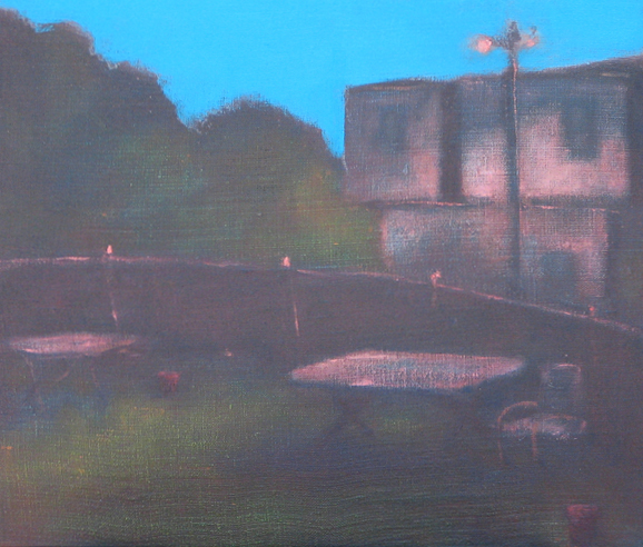 1.	Roxborough Yard  "11.5 x 13.5”  2003